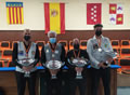 Finalistas del LXXXVII Campeonato de España de Billar a Tres Bandas
