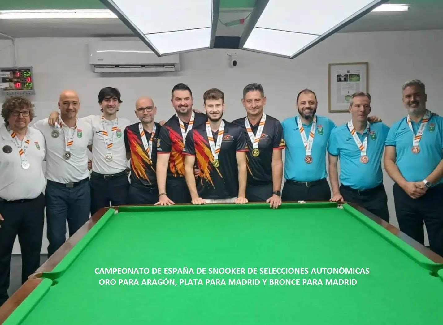 snooker final medallas SSAA 2026